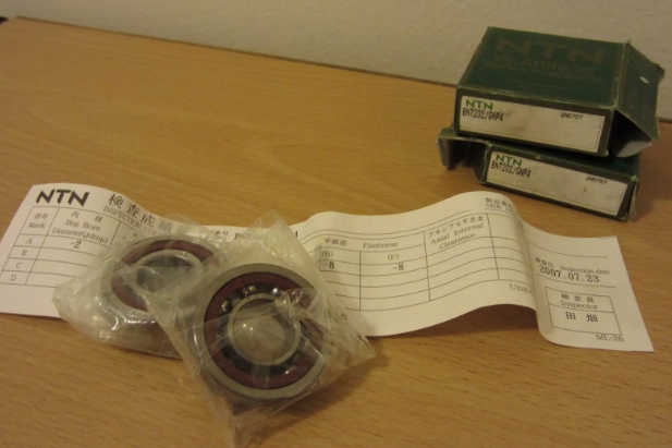角接觸球軸承，品牌：NTN，示例圖片197